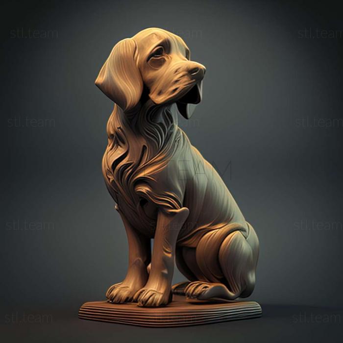 3D model Gampr dog (STL)
